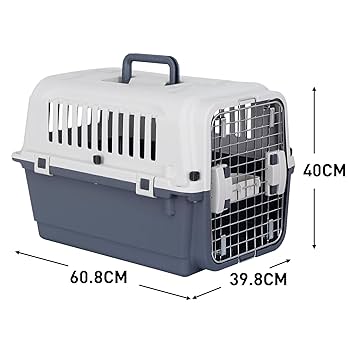 ペット　クレート　中型犬　大型犬　多頭飼い ペットカート 中大型犬 多頭用4輪 耐荷重60kg 折りたたみ 自立